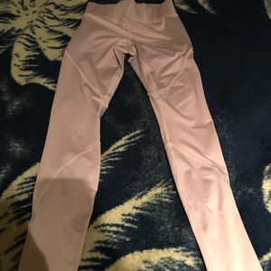 Pink workout leggings